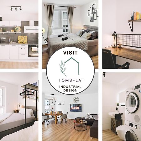 Tomsflat Braunschweig - 3 Rooms, Kitchen, Workspace, Highspeed Wifi, Washer & Dryer, Balcony Экстерьер фото