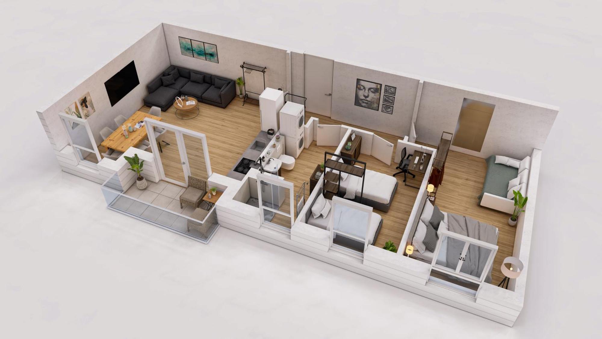 Tomsflat Braunschweig - 3 Rooms, Kitchen, Workspace, Highspeed Wifi, Washer & Dryer, Balcony Экстерьер фото